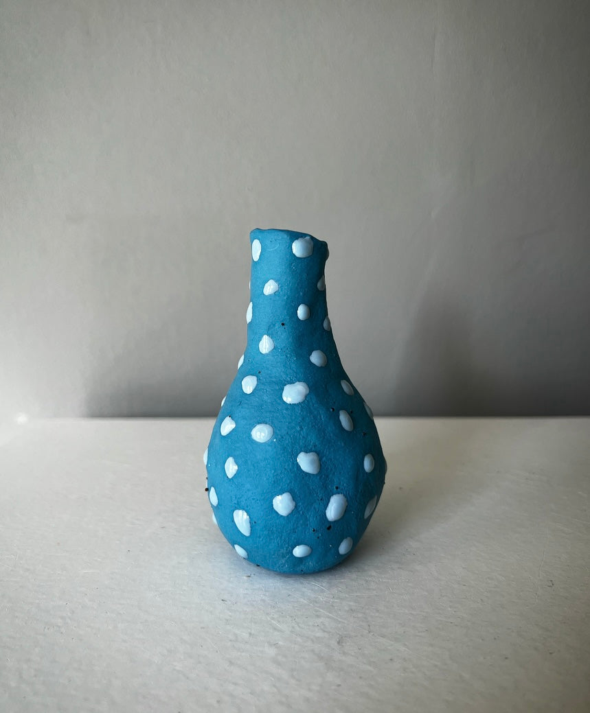 Minivaser, Röd, Turkos, Korall