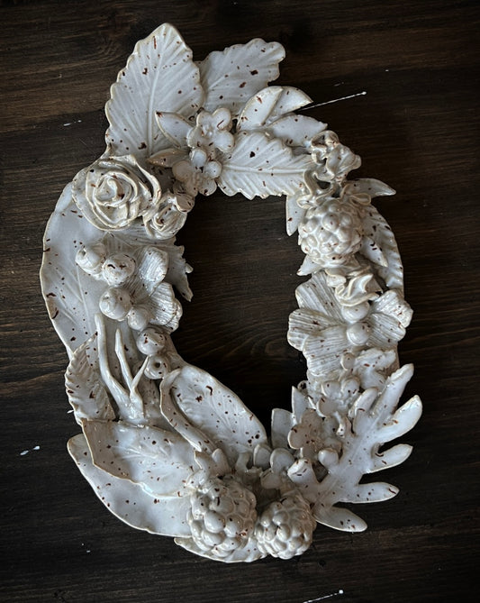 Väggskulptur Krans Liten