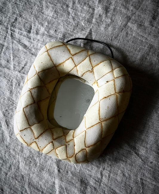 Spegel, Rutig