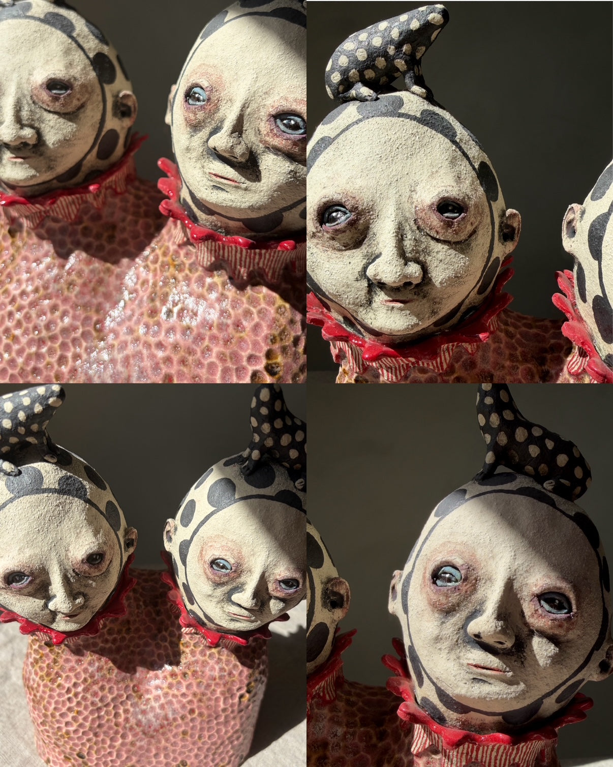 Skulptur Siamesiska tvillingar